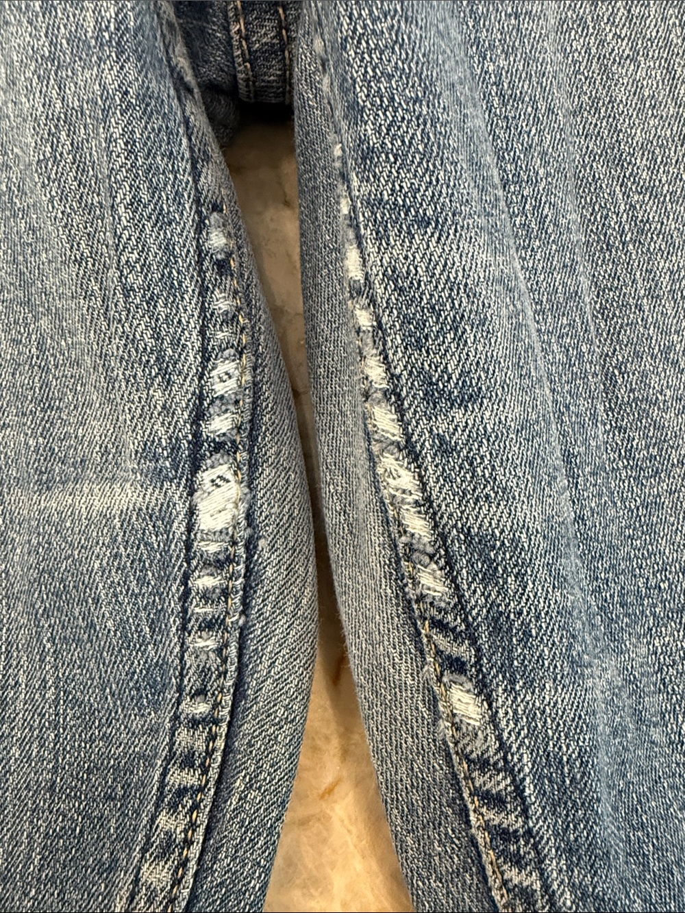 Levi's Signature Ladies Mid Rise Bootcut Blue Jeans 18 - Picture 8 of 8